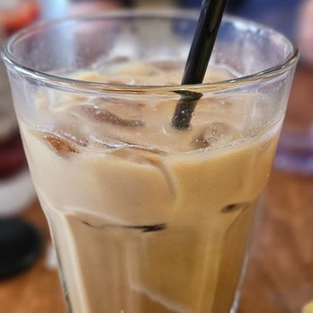 Poached Kitchen - Iced Lavender Latte - Coffee & Tea Near Me - Anaheim, California Poached Kitchen - Iced Lavender Latte - Coffee & Tea Near Me - Anaheim, California