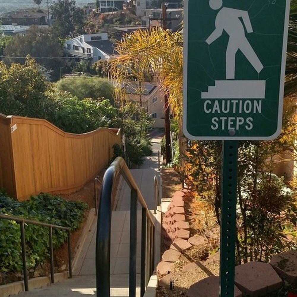 La Mesa Public Stairs - Top of the first set of stairs - Hiking Near Me - La Mesa, California La Mesa Public Stairs - Top of the first set of stairs - Hiking Near Me - La Mesa, California