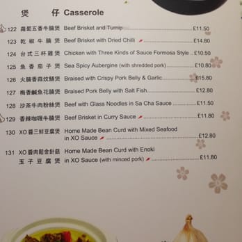 New Mayflower - Menu - Chinese Near Me - London, XGL