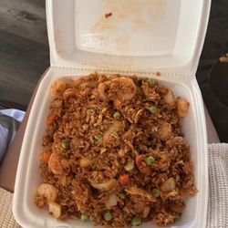 Panda House - Cajun fried rice with shrimp