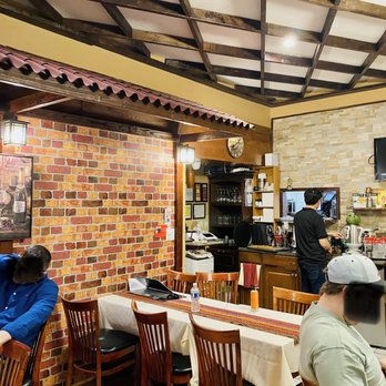 Bosphorus Restaurant - two people sitting at a table - Turkish Near Me - Lake Hiawatha, New Jersey