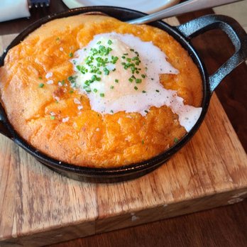 Yardbird - Cheesy jalapeño cornbread - Southern Near Me - Dallas, Texas Yardbird - Cheesy jalapeño cornbread - Southern Near Me - Dallas, Texas