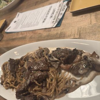 Fork & Ale - steak tips w/ homemade pasta - New American Near Me - Douglassville, Pennsylvania Fork & Ale - steak tips w/ homemade pasta - New American Near Me - Douglassville, Pennsylvania