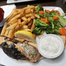 Stuffed Salmon Combo