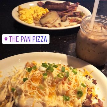 The Pan - Loaded hash browns and lumber jack breakfast - Pizza Near Me - Gardena, California The Pan - Loaded hash browns and lumber jack breakfast - Pizza Near Me - Gardena, California