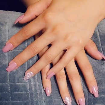 Katella Nails & Spa - Absolutley loved my nails!!!!! Full set Done by Mary and Pedi By Helen !!! - Nail Salons Near Me - Orange, California