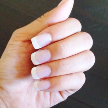 City Nails - Full gel set $28. Maybe a little narrower on the tip next time but otherwise, nice and think and well shaped by Linh! - Nail Salons Near Me - Fremont, California City Nails - Full gel set $28. Maybe a little narrower on the tip next time but otherwise, nice and think and well shaped by Linh! - Nail Salons Near Me - Fremont, California