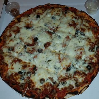 Mugs Pizza & Ribs - Mug's monster 16" pizza w/ pepperoni, sausage, black olive, hot giardiniera, mushrooms. $20.95 - Pizza Near Me - Schaumburg, Illinois Mugs Pizza & Ribs - Mug's monster 16" pizza w/ pepperoni, sausage, black olive, hot giardiniera, mushrooms. $20.95 - Pizza Near Me - Schaumburg, Illinois