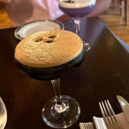 Espresso Martini. A beautifully presented drink that had our neighbors gazing! Espresso Martini. A beautifully presented drink that had our neighbors gazing!