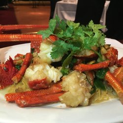 Eastern Court Restaurant - Catch a Lobster from our tank and cook with Ginger and Shallot, soft noodle in the lobster sauce