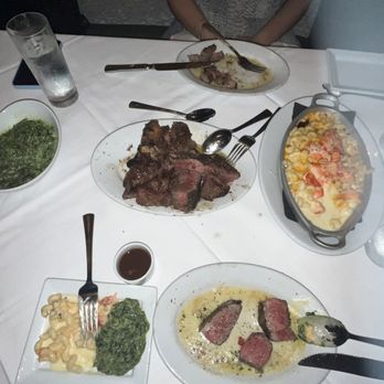Ruth's Chris Steak House - Porterhouse , lobster mac, and creamed spinach!! - Steakhouses Near Me - Sarasota, Florida