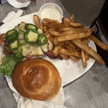 Tracks - Hot honey chicken sandwich - Burgers Near Me - Cary, Illinois