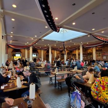 Regal Eagle Smokehouse: Craft Drafts & Barbecue - Inside seating area - Barbeque Near Me - Lake Buena Vista, Florida