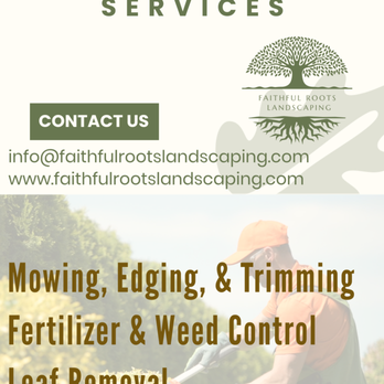 Faithful Roots Landscaping - Contact us for consistent, quality care before the Spring is here! - Lawn Services Near Me Faithful Roots Landscaping - Contact us for consistent, quality care before the Spring is here! - Lawn Services Near Me