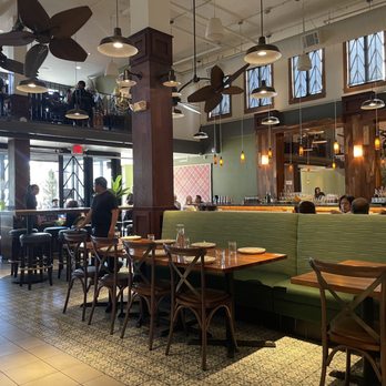 Avenida Restaurant - Interior is bright and tropical - Filipino Near Me - San Mateo, California