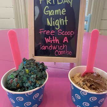 Scooped Cookie Dough Bar - Who's down for game night?? - Desserts Near Me - San Antonio, Texas Scooped Cookie Dough Bar - Who's down for game night?? - Desserts Near Me - San Antonio, Texas