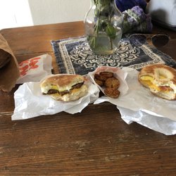 Dunkin' - Turkey bacon, egg bacon cheese