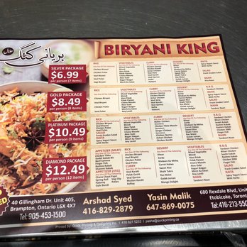 Biryani King - Pakistani Near Me - Brampton, Ontario Biryani King - Pakistani Near Me - Brampton, Ontario