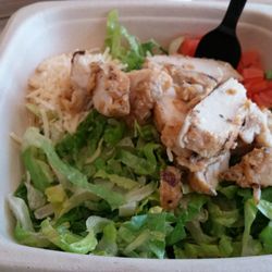 Tropical Smoothie Cafe - Chicken caesar salad