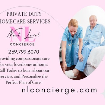 Next Level Concierge - Home Health Care Near Me - Cape Coral, Florida Next Level Concierge - Home Health Care Near Me - Cape Coral, Florida