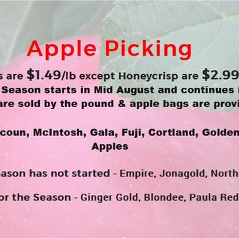 Libby & Son U-Pick - 2019: No weekend upcharge. Apples cost far less per pound compared to 2020 @ $22 peck. - Pick Your Own Farms Near Me - Limerick, Maine