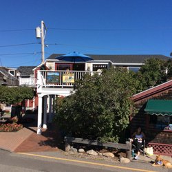 Don Gorvett Perkins Cove Gallery - Perkins Cove Gallery is on the deck looking out to the drawbridge in Perkins Cove, Ogunquit, ME.