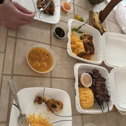 Chicken Inasal & pork bbq Chicken Inasal & pork bbq