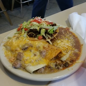 Salt Flats Cafe - Pancho special. Super huge (almost didn't finish...) - Cafes Near Me - Wendover, Utah