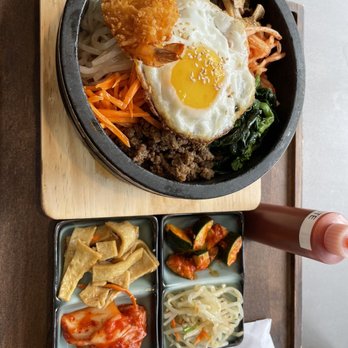 The BoB - Stone pot bibimbop - Korean Near Me - Seattle, Washington The BoB - Stone pot bibimbop - Korean Near Me - Seattle, Washington