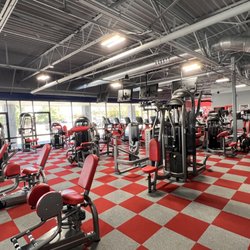 Workout Anytime LaFollette - Large circuit training area with stationary equipment