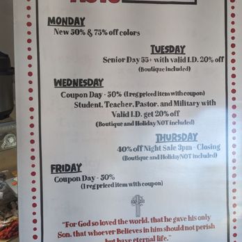 ACTS Thrift Store - Discount Days - Community Service/Non-Profit Near Me - Duarte, California