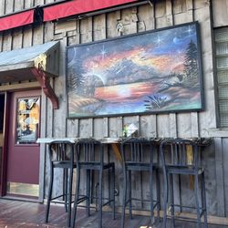 Gravel Bar - Patio art