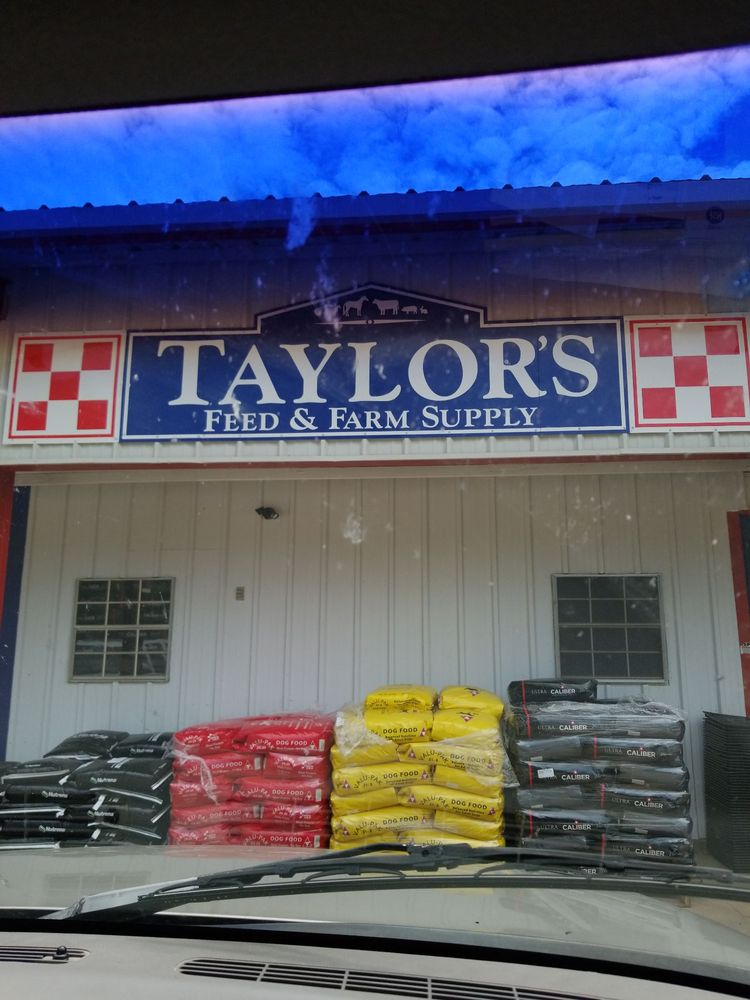 TAYLOR’S FEED & FARM SUPPLY Updated October 2024 1025 Percy Burns