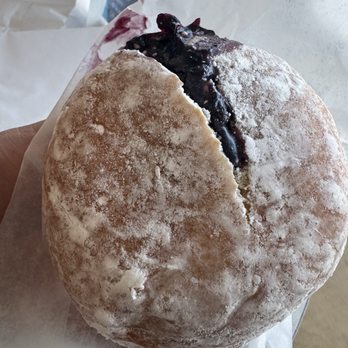 Frappe Joe Coffee Roasters - Blueberry jelly donut - Coffee & Tea Near Me - Edison, New Jersey