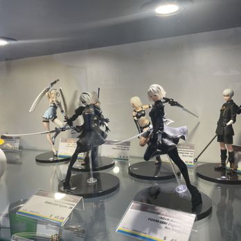 Square Enix Cafe & Shop - Merchandise on display - Themed Cafes Near Me - Los Angeles, California Square Enix Cafe & Shop - Merchandise on display - Themed Cafes Near Me - Los Angeles, California