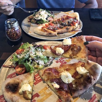 Federal Pizza - Double Down deal: (Hers) Patata Bianca pizza & Federal Chop salad (His) Big Star pizza & Chicken Panzanella salad - Pizza Near Me - Phoenix, Arizona