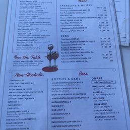 This is the regular menu, not the Peoples Hour menu. This is the regular menu, not the Peoples Hour menu.