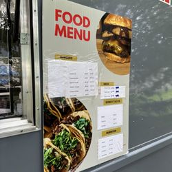 Taqueria Entrada & Salida - Burger and Taco Menu