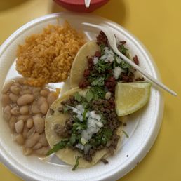 1. Taco Special comes with drink 1. Taco Special comes with drink