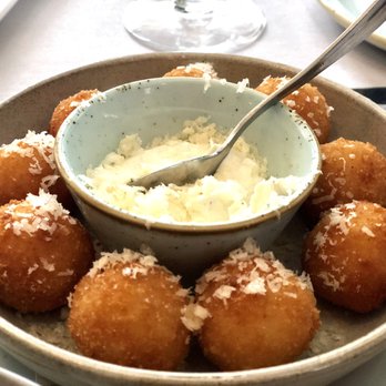 Equinox on 19th - Truffled Risotto Fritters - New American Near Me - Washington, DC, District of Columbia Equinox on 19th - Truffled Risotto Fritters - New American Near Me - Washington, DC, District of Columbia