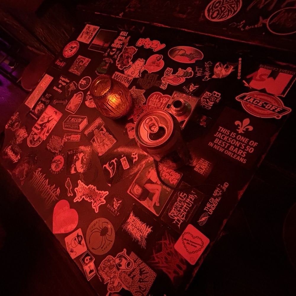 Holy Diver - Fab table stickers to browse - Bars Near Me - New Orleans, Louisiana