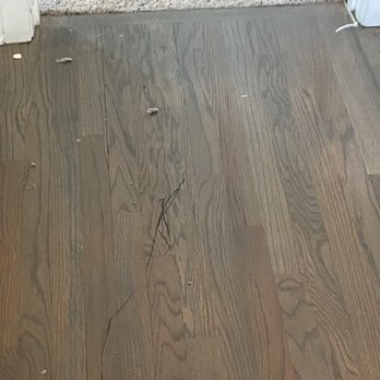 A & E Factory Service - Floor damage from A&E Factory - Appliances & Repair Near Me - E Northport, New York A & E Factory Service - Floor damage from A&E Factory - Appliances & Repair Near Me - E Northport, New York