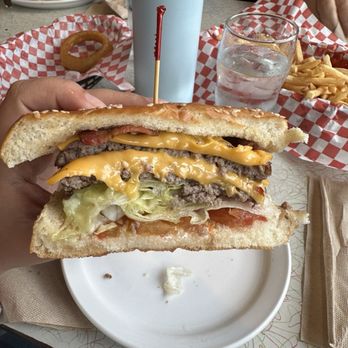Skyline Restaurant - Double Patty & Double Cheese with bacon - Burgers Near Me - Portland, Oregon Skyline Restaurant - Double Patty & Double Cheese with bacon - Burgers Near Me - Portland, Oregon