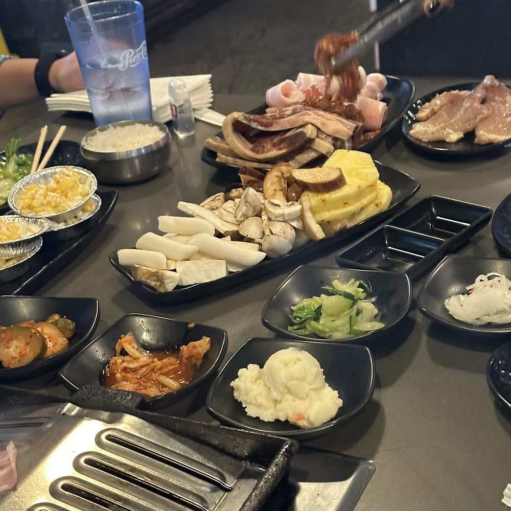 K-Town Korean BBQ - Da food setup - Korean Near Me - Vancouver, Washington K-Town Korean BBQ - Da food setup - Korean Near Me - Vancouver, Washington