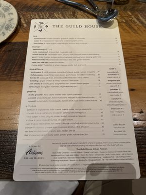 Menu photo 2 The Guild House Columbus, OH