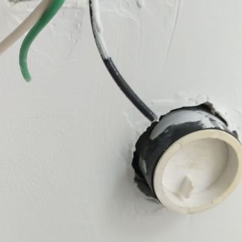 J Casillas Electric - Uncapped, live/hot wires left open. No plate. - Electricians Near Me J Casillas Electric - Uncapped, live/hot wires left open. No plate. - Electricians Near Me