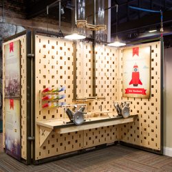 Louisiana Children's Discovery Center - The Flexhibit - bottle launcher sponsored by  Entergy