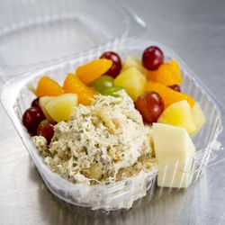 Christopher's Runaway Gourmay - Chicken Salad, fruit and cheese