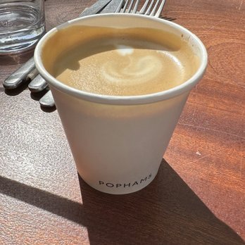 Pophams Bakery - Hackney - Flat white - Bakeries Near Me - London, XGL