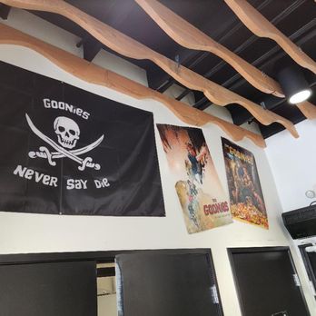 Fratelli Cafe - "The Goonies" memorabilia at Fratelli Cafe. - Coffee & Tea Near Me - Marina Del Rey, California Fratelli Cafe - "The Goonies" memorabilia at Fratelli Cafe. - Coffee & Tea Near Me - Marina Del Rey, California